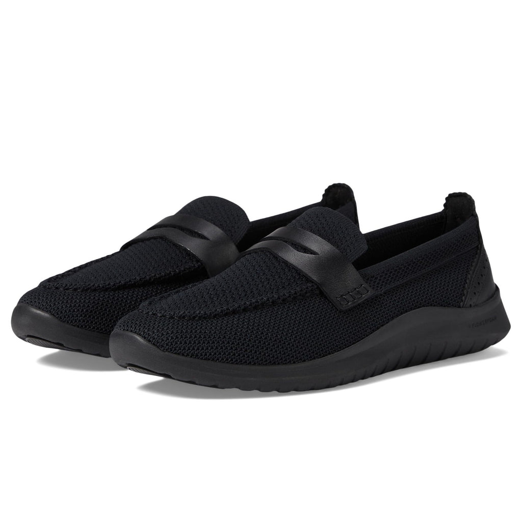 Cole Haan Women Zerogrand Meritt Stitchlite Loafer Black Knit/Black 5B US