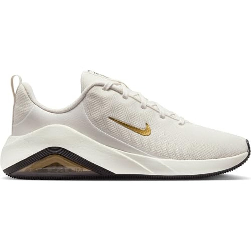 Nike Women Bella 7 Sneakers Phantom Metallic Gold Black Sail Size 6