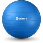 URBNFit 65cm Exercise Ball for Stability & Yoga, Blue