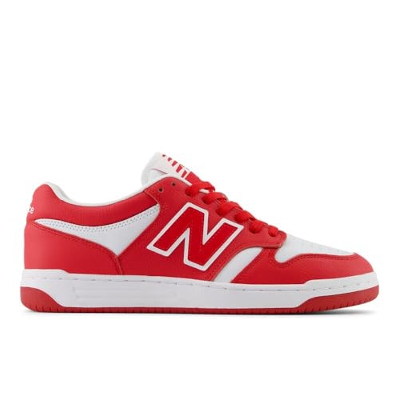 New Balance Men 480 V1 Sneakers Team Red/White