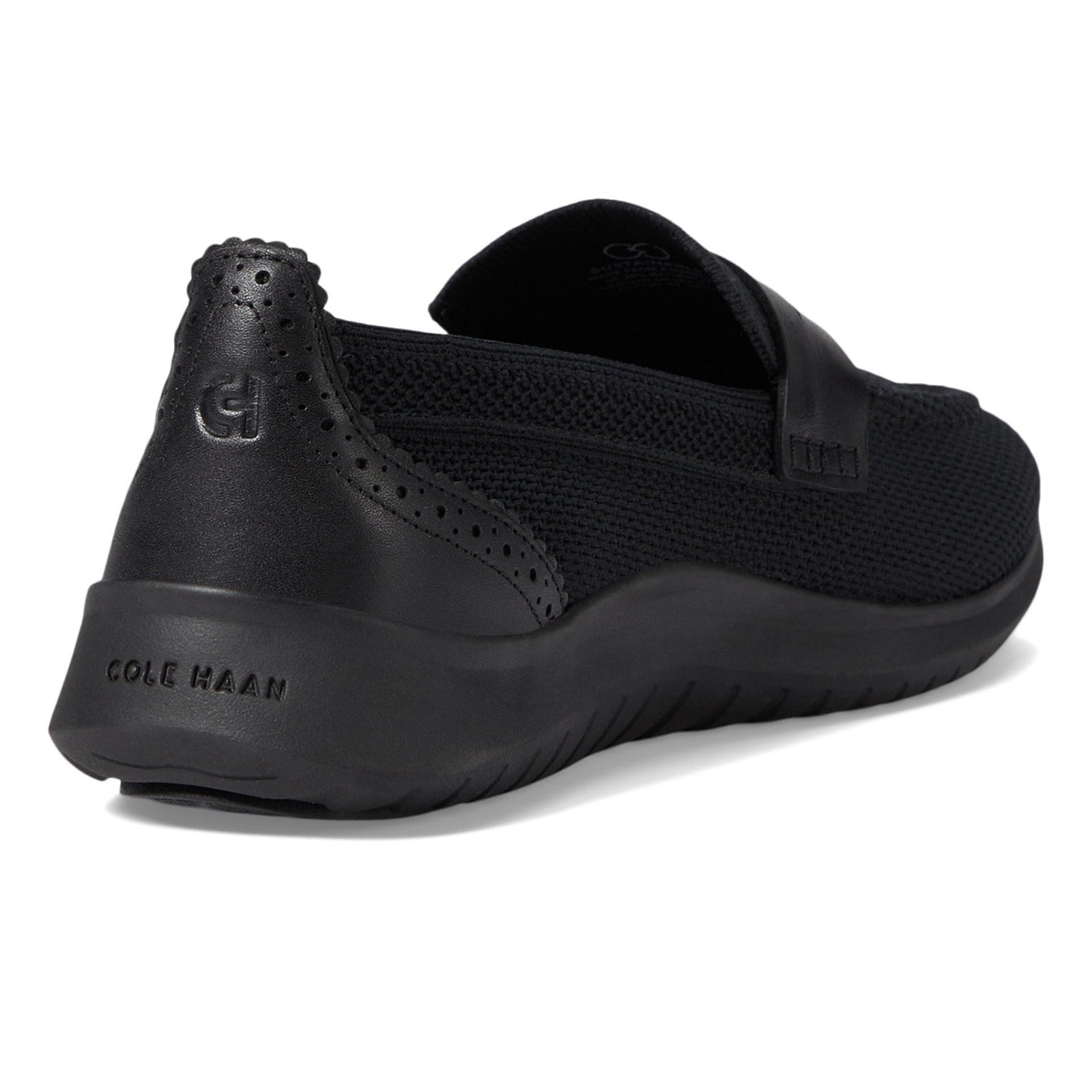 Cole Haan Women Zerogrand Meritt Stitchlite Loafer Black Knit/Black 5B US