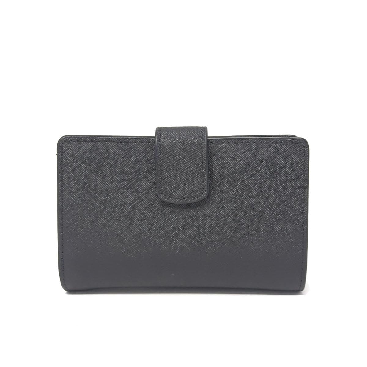 Michael Kors Women Bi-Fold Clutch Pale Blue/Black M