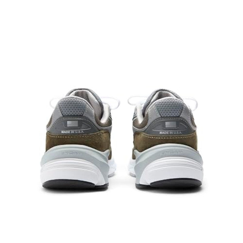 New Balance Unisex 990v6 Sneaker Olive/Grey Size 9 Men/10.5 Women XW