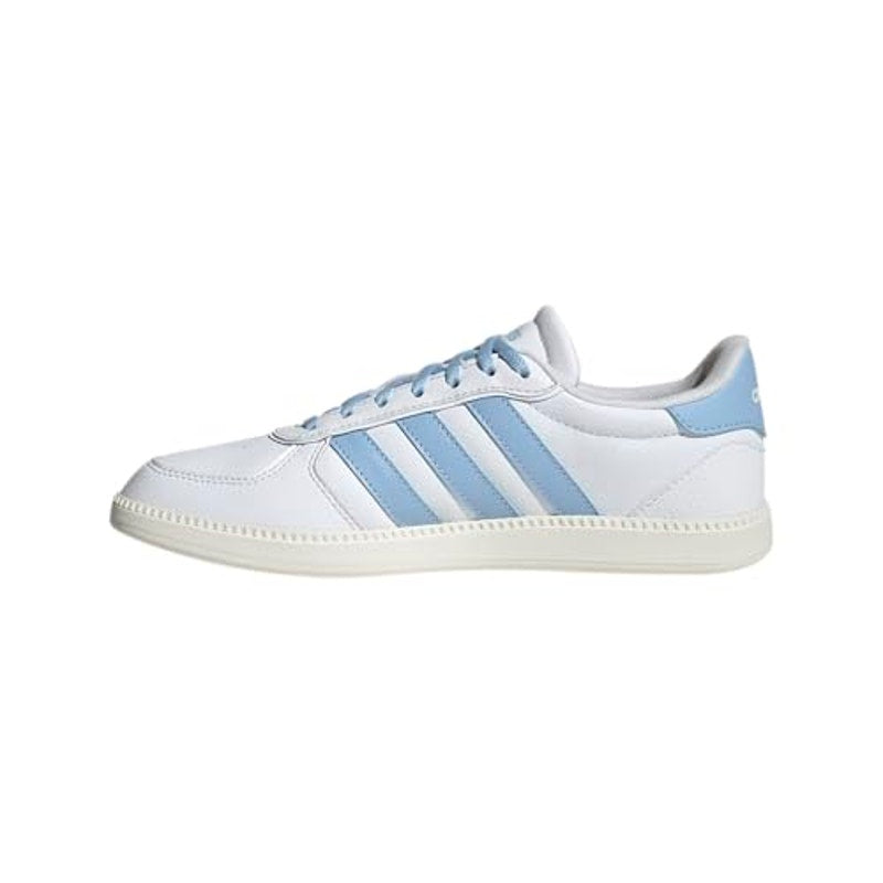 Adidas Women Breaknet Sleek Sneaker White/Blue/Off White size 6