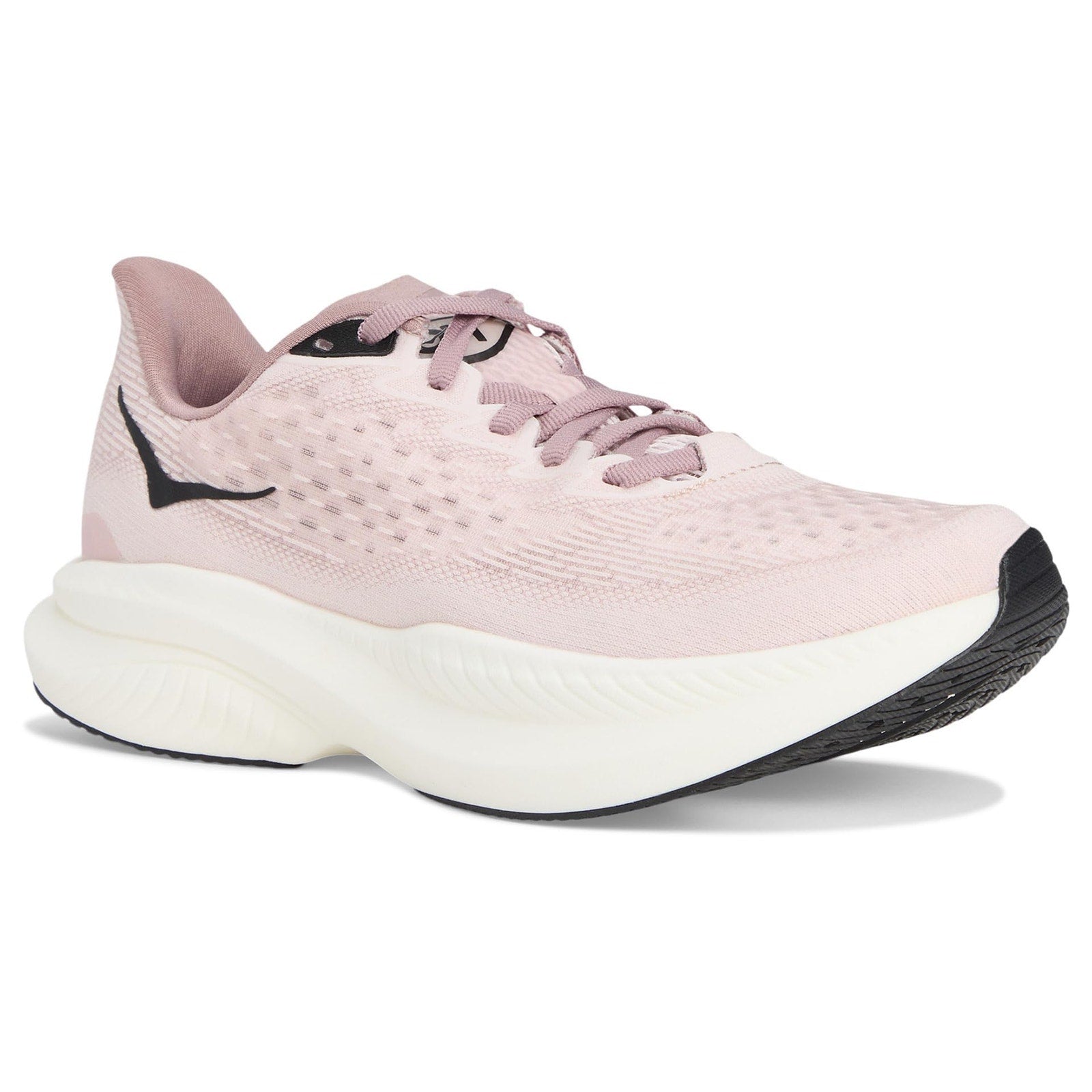 Hoka Women Mach 6 Running Shoes Cosmic Pearl/Quartzite Size 7.5M