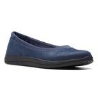 Clarks Women Blue’s Breeze Ayla Ballet Flat Navy Size 5.5
