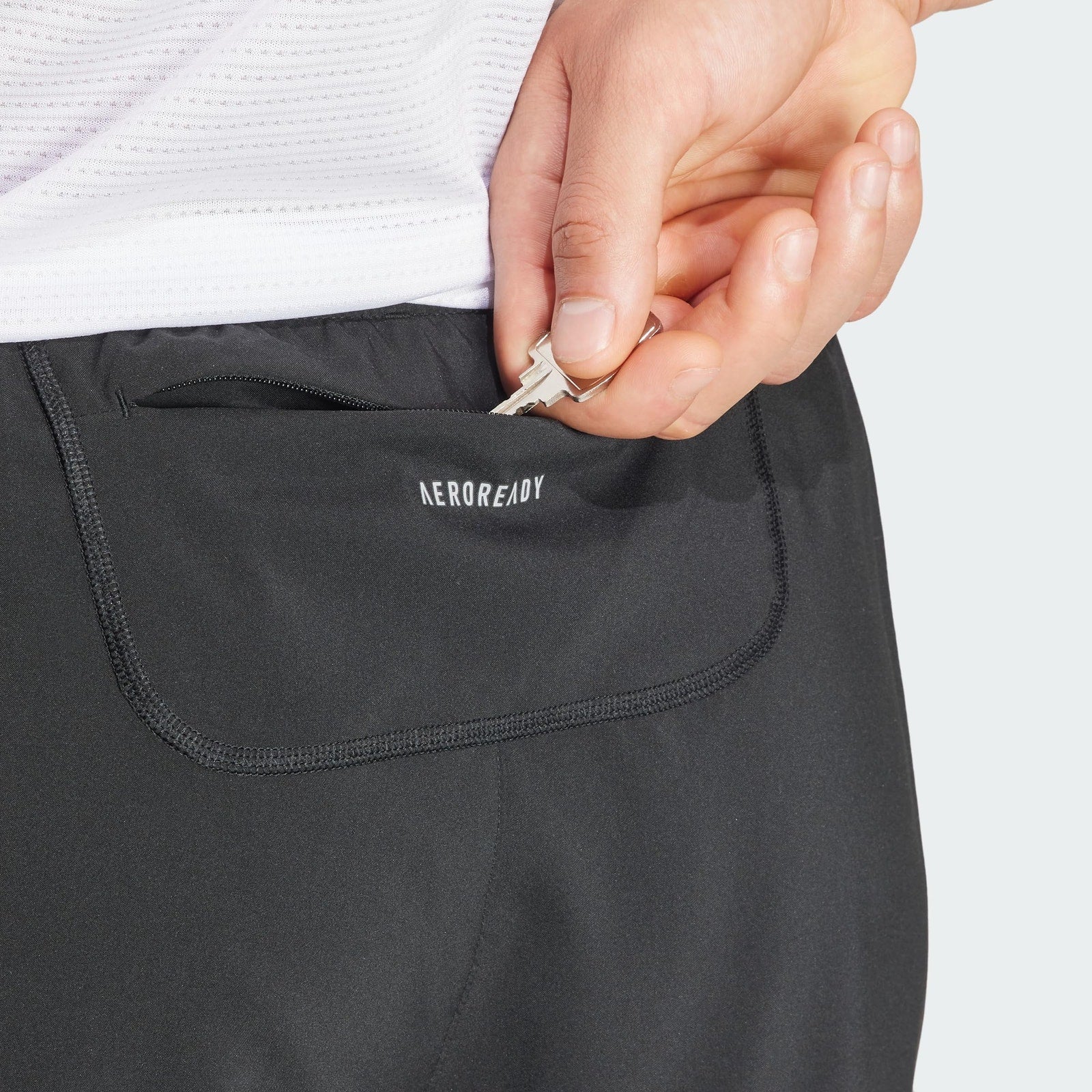 Adidas Men Own The Run Shorts Black XX-Large 5” Inseam