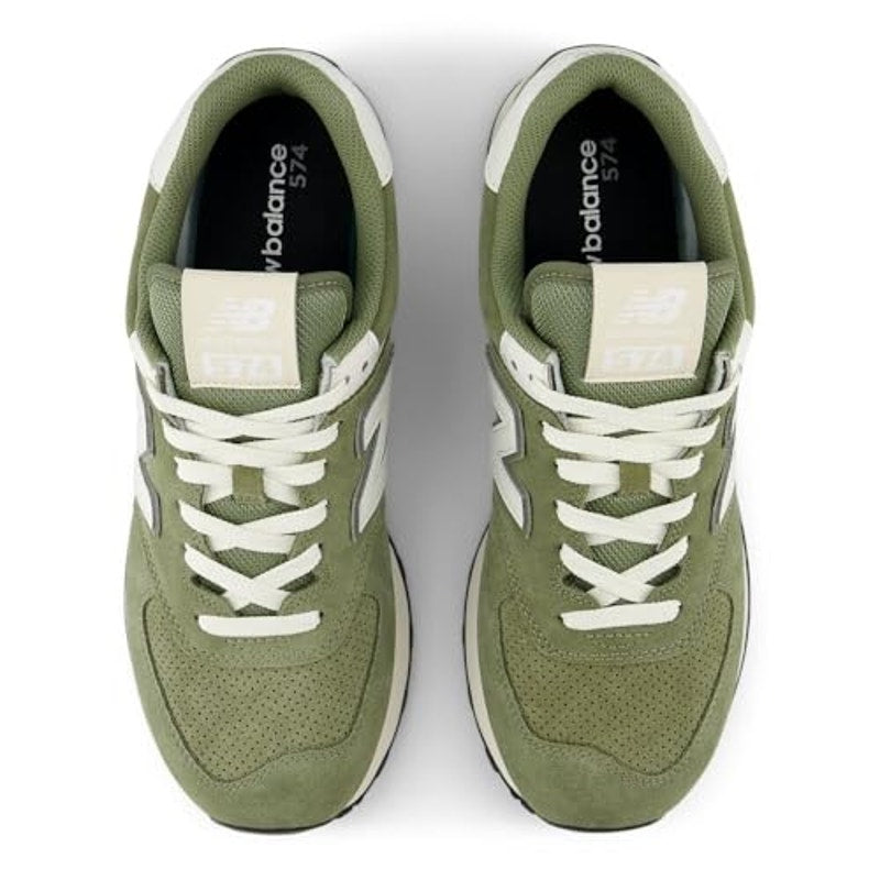 New Balance Unisex Sneakers Dark Olivine/Sea Salt