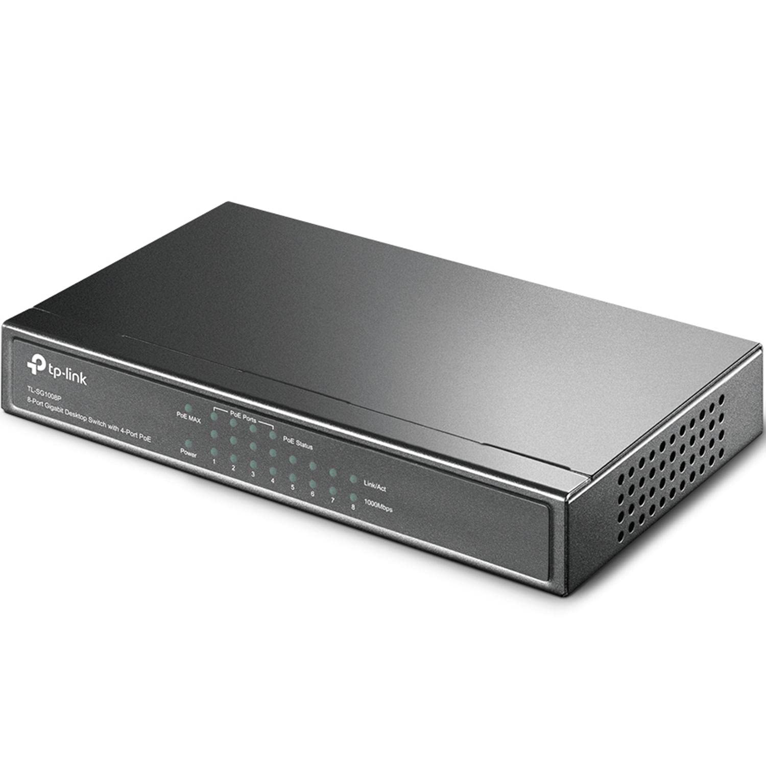 TP-LINK SG1008P 8-port Gigabit Desktop Switch with 4-Por
