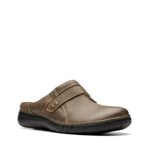Clarks Unisex Un Loop Ease Sneaker Dark Olive Size 8.5