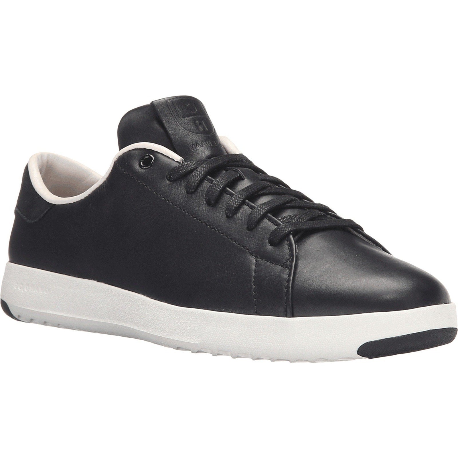 Cole Haan Women GrandPro Leather Sneaker Black 9.5