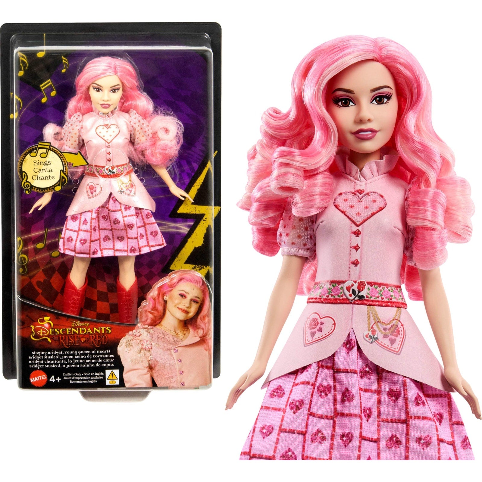 Disney Descendants: the Rise of Red Singing Bridget Young Queen of Hearts