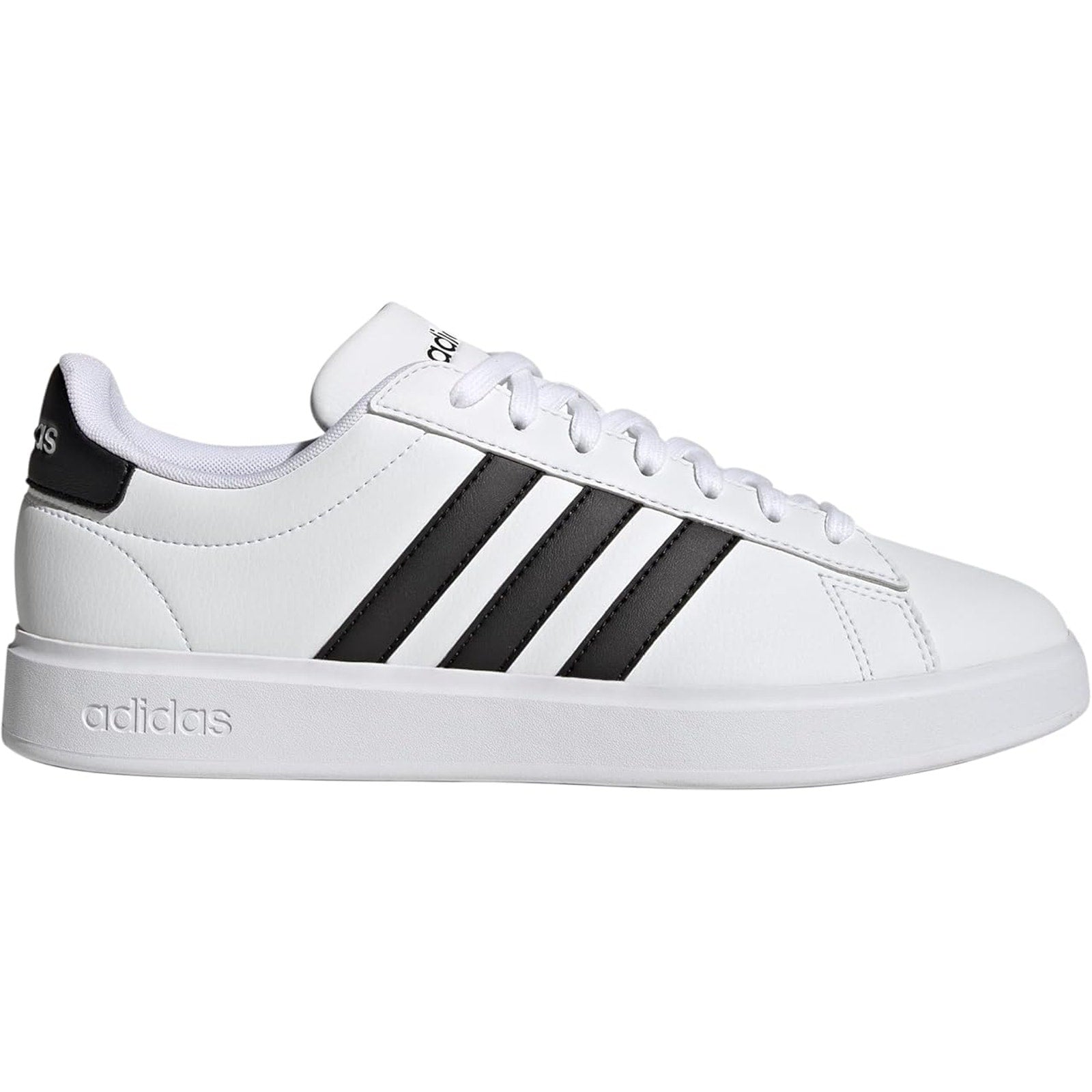Adidas Men Sneakers from Finish Lin White/Black